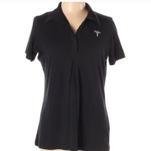 Tesla Black Women's Button Down Shirt